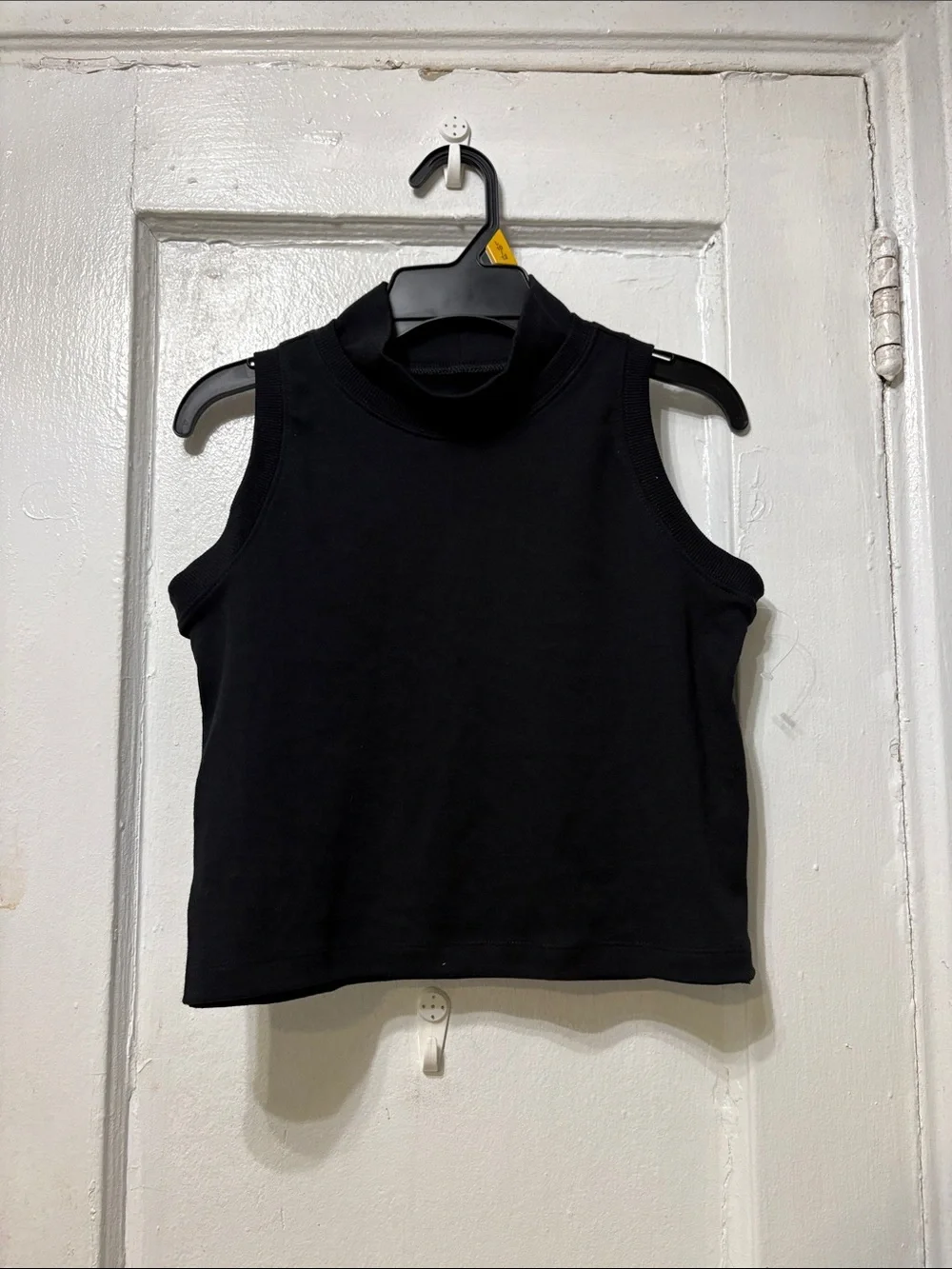 Old Navy Black Sleeveless Mock Neck Tank Top for Kids